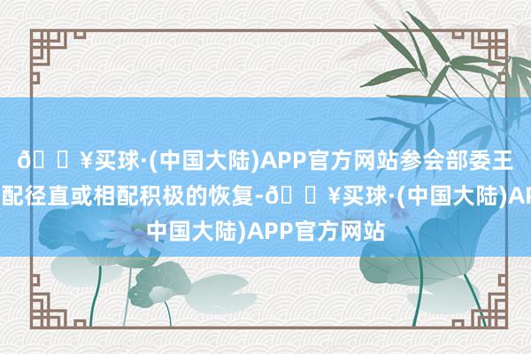 🔥买球·(中国大陆)APP官方网站参会部委王人作出了相配径直或相配积极的恢复-🔥买球·(中国大陆)APP官方网站