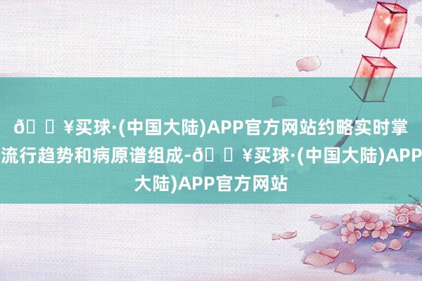 🔥买球·(中国大陆)APP官方网站约略实时掌抓传染病流行趋势和病原谱组成-🔥买球·(中国大陆)APP官方网站