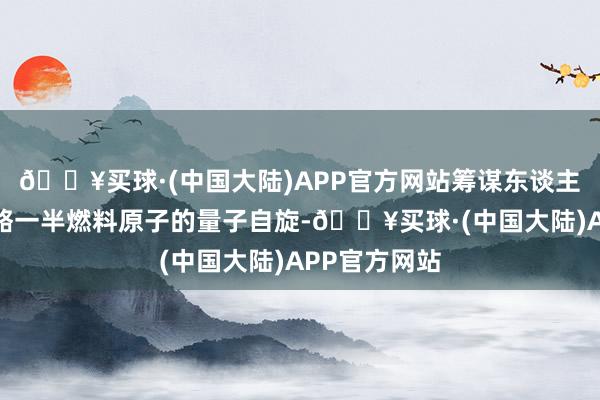 🔥买球·(中国大陆)APP官方网站筹谋东谈主员更始了简略一半燃料原子的量子自旋-🔥买球·(中国大陆)APP官方网站